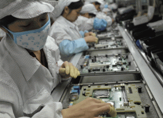 Apple and Samsung supplier replace 60,000 workers with robots.